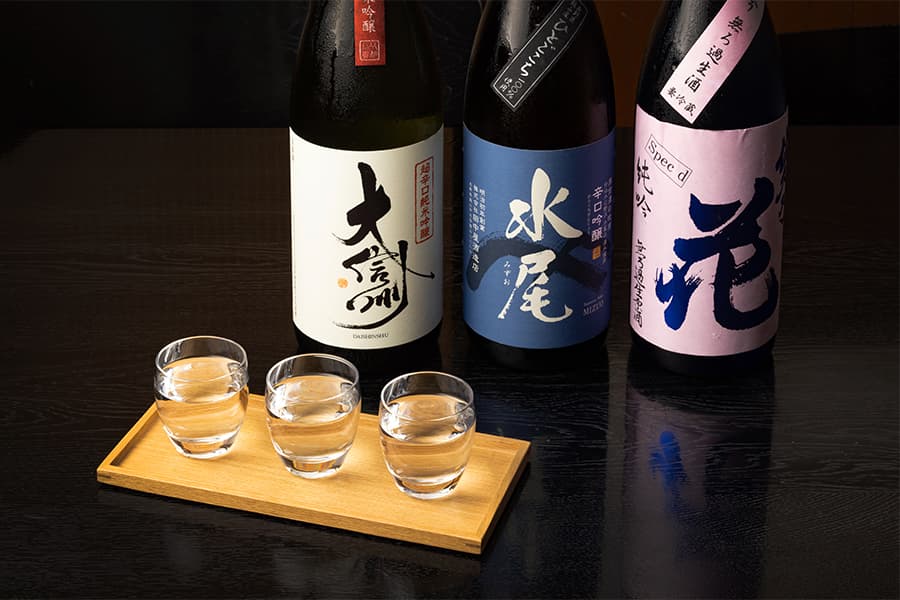 銀座 真田の日本酒（信州の地酒）